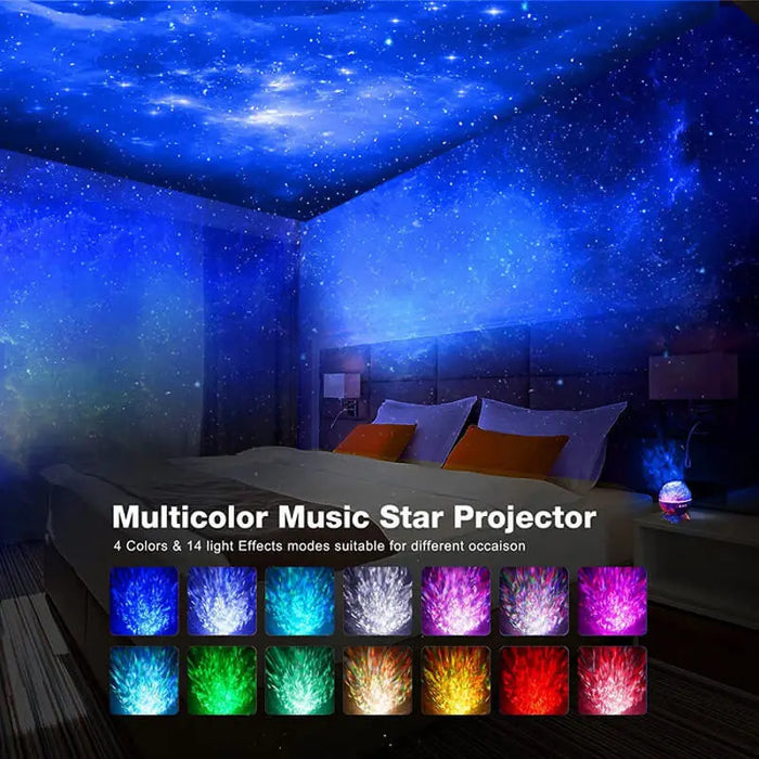 BESTY HOME Dinosaur Egg Star Projector, Galaxy Projector for Bedroom with Bluetooth Speaker BESTY HOME