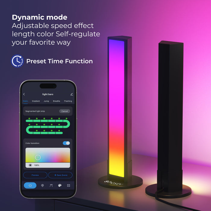 Smart Flow Light Bars BESTY HOME