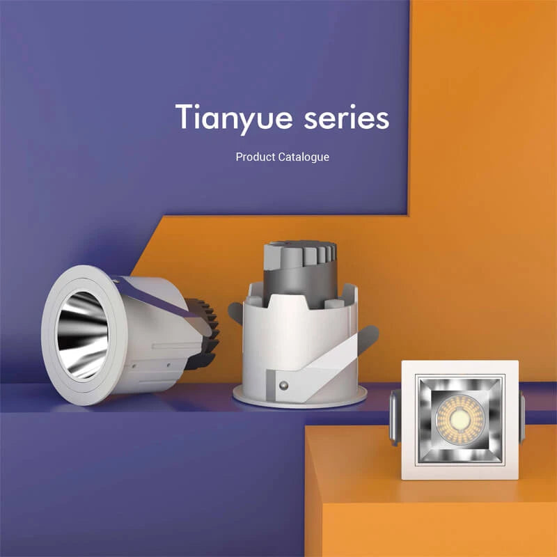 Tianyue Series – Versatile Commercial Spotlights and Downlights